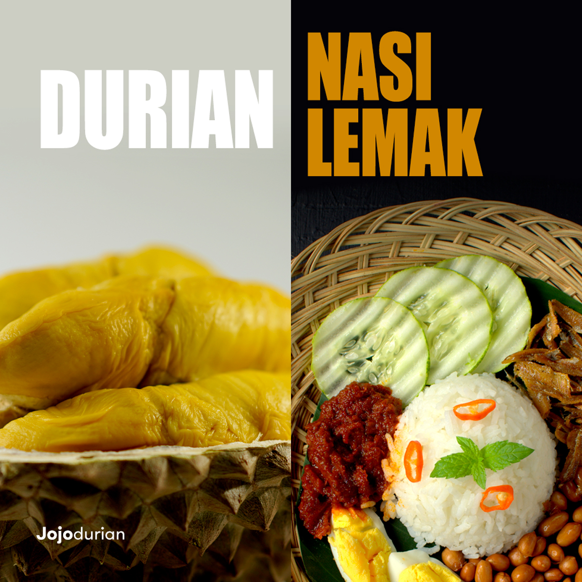 Meal Replacement durian nasi lemak