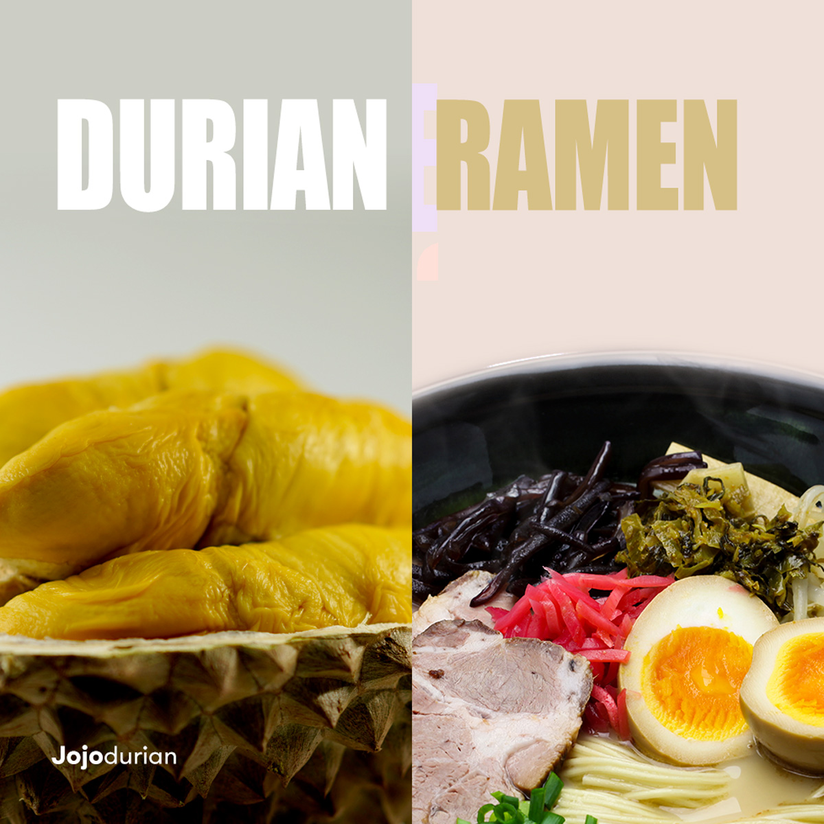 Meal Replacement: Durian vs Ramen